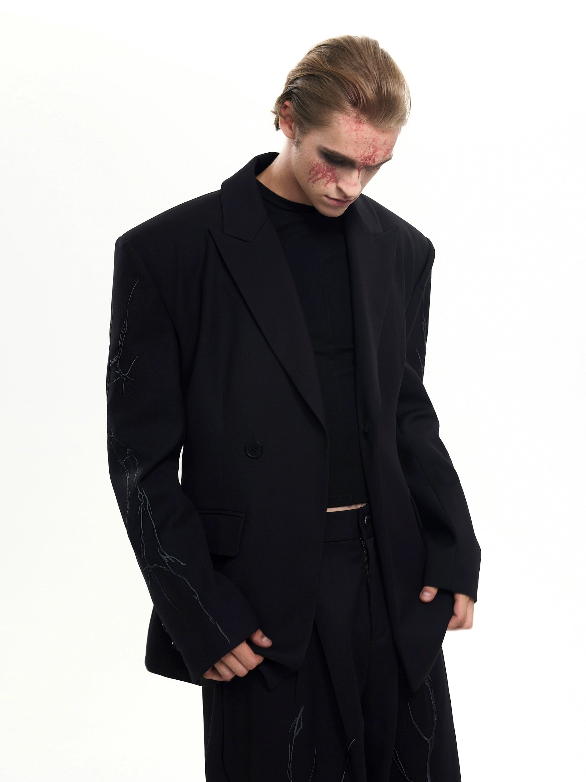 ROOTED FORMAL TROUSERS