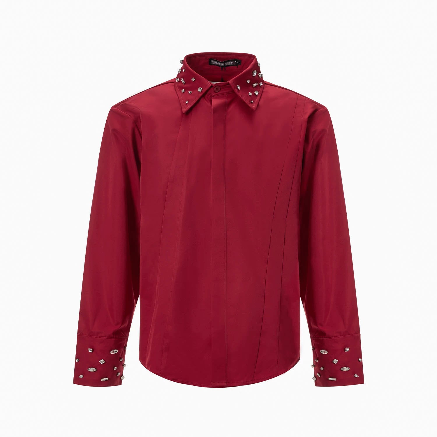 CRYSTAL COLLAR SHIRT